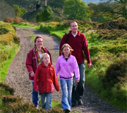 Family Walking